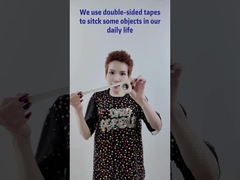 Dobre pomysły Tymczasowa praca montażowa Dwustronna taśma bawełniana bez pozostałości