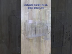 Uchwyt ścienny na szczoteczki do zębów 280 mm PET ISO 9001 Bez uszkodzeń Uchwyt na kosz