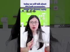 Biurko Przechowywanie Organizator Kosz Uchwyt na akcesoria do kąpieli Uchwyt ścienny Plastik