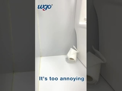 Samoprzylepny uchwyt na papier łazienkowy do montażu bez uszkodzeń