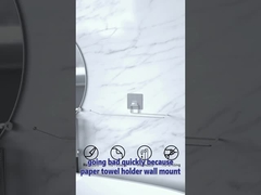 Wolny od uszkodzeń samoprzylepny uchwyt na ręczniki papierowe do montażu na ścianie