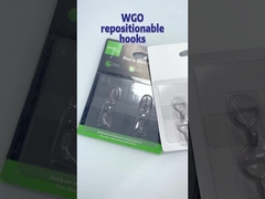 Samoprzylepne Mocno Mocowane Haczyki Ścienne Bez Pozostałości Lewy 7x7cm