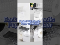 WGO Przejrzysty podnośnik na zmywarkę do mydła do łazienki