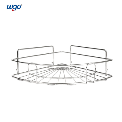 30cm Wisząca narożna półka prysznicowa Żel do kąpieli Pad Mounted Corner Caddy ISO 9001