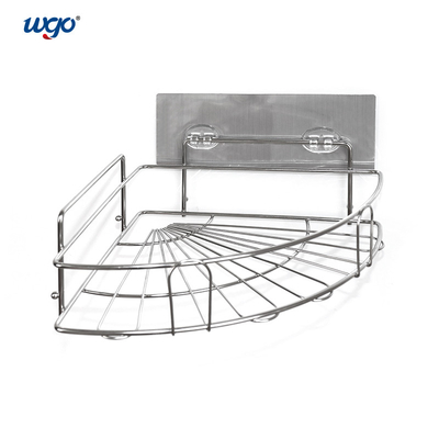 30cm Wisząca narożna półka prysznicowa Żel do kąpieli Pad Mounted Corner Caddy ISO 9001