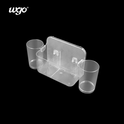 32cm szeroki samoprzylepny uchwyt do szczoteczki do zębów Organizer uchwyty do dekoracji łazienki z dystrybutorem pasty do zębów