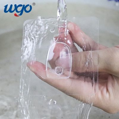 WGO Dwustronny Hak Samoprzylepny Hak Ścienny Hak Na Płaszcze Kapelusze Ręczniki Klucze Ubrania Drzwi Wiszące Wystrój Domu