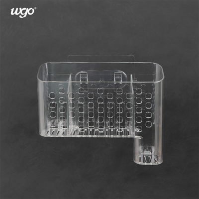 Nieszkodliwy uchwyt ścienny z tworzywa sztucznego do łazienki Caddy do kuchennego kosza na biurko