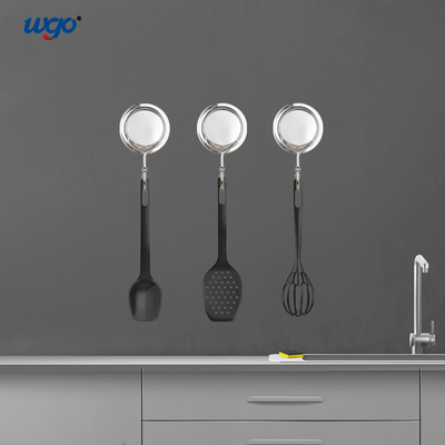 Wielofunkcyjne haczyki do łazienki 6 kg Ładowanie wieszaków na ręczniki SS201 naściennych